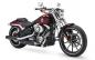 Preview: Falcon Double Groove Slip On  / black / HD Softail Breakout / ab 2014 / ABE
