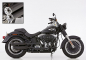 Preview: Falcon Double Groove / Komplettanlg. / black / HD Softail Fat Boy / ab 2007 / EG-BE