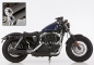 Preview: Black Sale: FALCON Double Goove / HD Sportster XL 883/1200 / SlipOn / black / 2014 - 20 / EG-BE
