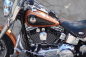 Preview: PENZL Neo Classic - Auspuffset verstellb. / fein gebürstet / Harley Blackline & Crossbones / EG-BE