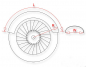 Preview: BR Stahlblech HECKFENDER / Bobber / stabiles Stahlblech - 2 mm / 205 mm b / mit Montagekante