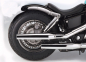 Preview: MB HECKFENDER Stahlblech - roh / inkl. Fenderstruts - chrom / Honda VT 1100 ACE C2 - SC32 / Tüv