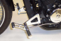 Preview: MB vorverl. Fußrasten / Sundance Look gefräst / long 21 cm / chrom / HONDA VT 750 C - Spirit / RC50 / RC53 / ABE