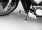 Preview: MB vorverl. Fußrasten / 12 cm / Ness Style gefräst / kurz / chrom / SUZUKI C 1500 T / M 1500 R Intruder / ABE