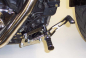 Preview: MB vorverl. Fußrasten / 10 cm / Ness Style glatt / chrom / SUZUKI VL 1500 Intruder / ABE