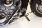 Preview: MB vorverl. Fußrasten / 16 cm / Sundance Look gefräst / chrom / SUZUKI VZ 1600 Marauder / ABE