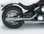 Preview: MB Heckteilstreben - chrom / Schutzblechhalter / gekantet / Kawasaki VN 900 / Tüv