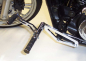 Preview: MB vorverl. Fußrasten / 17 cm / Ness Style gefräst / chrom / KAWASAKI VN 900 Custom + Classic / ABE