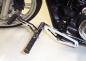Preview: MB vorverl. Fußrasten / 17 cm / Sundance gefräst / chrom / KAWASAKI VN 900 Custom + Classic / ABE