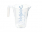 Preview: DO Messbecher / 0,5 l / PP / transparent / mit Skala ml/%
