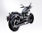 Preview: Black Sale: MILLER 2-1 - Avenger L -  KAT / Endschalldämpfer blackmatt / Yamaha XV 950 / R / Bolt / EG-BE
