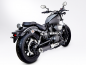 Preview: MILLER 2-1 - Avenger K - KAT / Endschalldämpfer - blackmatt / Yamaha XV 950 / R / Bolt / EG-BE