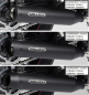 Preview: MILLER 2-2 Honda VT 1300 CX Fury / SlipOn Auspuff / black / Malibu / KAT / EG-BE