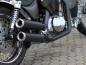 Preview: BLACK SALE: MILLER 2 - 2 - DANDY - schwarz / Suzuki VS 1400 Intruder / Komplettanl. / EG-BE