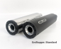Preview: MILLER - Cruise II - 2-2 - silber / Suzuki VL / M / C 800 / Komplettanlage - mit KAT / EG-BE