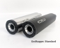 Preview: SALE: MILLER - Cruise II - 2-2 - silber / Suzuki VL / M / C 800 / Komplettanlage - mit KAT / EU 3 / EG-BE