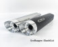 Preview: MILLER 2-2 - Independence - silber - Euro 4 / HD Softail Deluxe / SlipOn / 107 CUI / EG-BE
