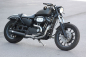 Preview: PENZL Retro Line Auspuffset / 2in1 / verstellbar / black / Harley XL 883 R / bis 2003 /ABE