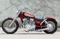 Preview: PENZL-RETRO-Auspuff-verstellbar. / silber fein gebürstet / 400 / 90 mm / Suzuki VS 1400 / ABE