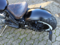 Preview: BR - Schwingsattel Echtleder / VINTAGE - LOOK / handmade / Schwarz-grau / Unikat!