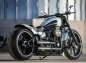 Preview: TB HECKFENDER Steel / FatBoy, Breakout & FXDR / 260 mm / 18" Rad / ab 2018 / inkl. Rücklicht + LED Blinker / Tüv