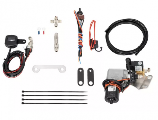 TB AIR-RIDE - SUSPENSION KIT / Harley Davidson Softail Breakout FXBR/S & Fat Boy FLFB/S ab 18 / Tüv