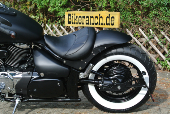 seitl. BR-Kennzeichenhalter. Kompl.- Set / black / SUZUKI VL / C / M 800 / Tüv