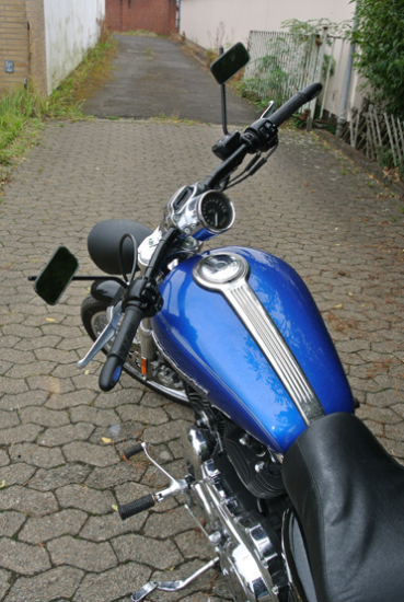 BR AUFTRAGSARBEIT : LENKER schwarz pulvern