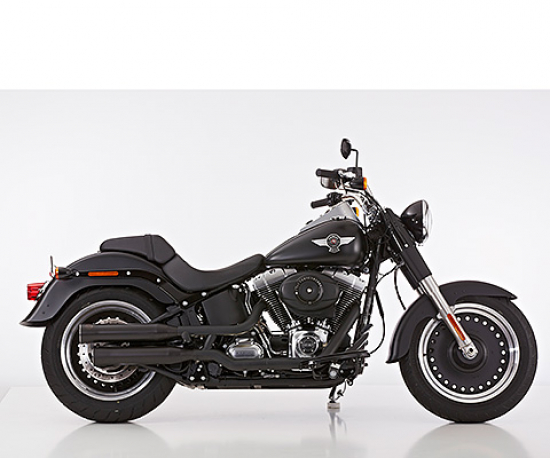 Falcon Double Groove / Komplettanlage / black ceramic / Chopper mit KAT