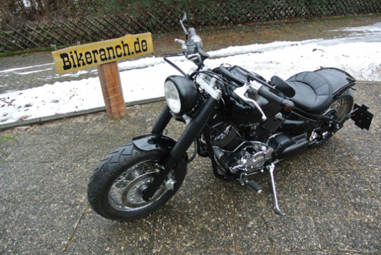 FE Lenker - Z - Bar / 145 mm hoch /  1" / 850 mm / black / Jap. + Harley / Tüv-Teilegutachten