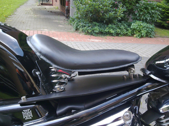 SALE: BR Schwingsattel - Rahmenträgerplatte für Schwingsättel / Yamaha XVS 1100 Custom / Classic Original-Heck