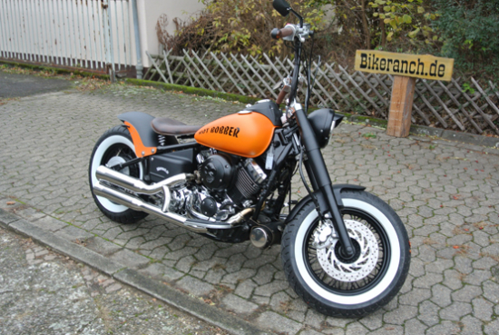 Yamaha XVS 650/1100 HOT-BOBBER OLDSTYLE ORANGE