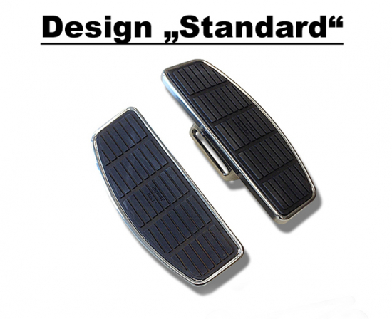 HH Fahrer-Trittbretter / Standard / Kawasaki VN 800 Vulcan / Classic / 1 Paar / ABE
