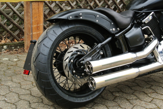 BR Orig - Stoßdämpfer kürzen / 35 - 40mm (hinten) YAMAHA XVS 1100 Custom + Classic / Tüv-Teilegutachten