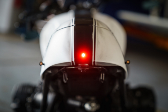 Kellermann LED-SUPER-MINI-Rücklicht-Bremslicht / horizontal / Bullet Atto Dark / schwarz / getöntes Glas / Tüv