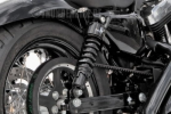 Progressive Suspension 412 Stoßdämpfer - Cruise - 12,5"/ schwarz / HD SPORTSTER / ab 2004 / 1 Paar / TÜV