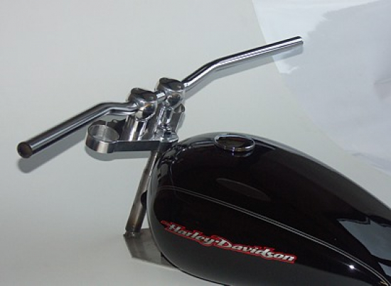 LENKER Streetbar 1" (1 Zoll) / HD-Delle / Stahl chrom / 850 / 60 / 95 mm / Tüv