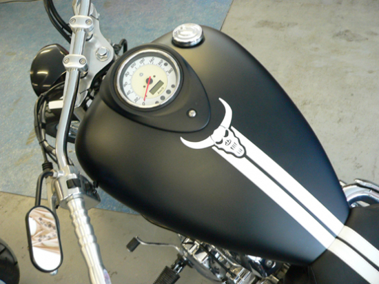 TB-Tankverlängerung - streching / Sthalblech / YAMAHA XVS 650 / 1100