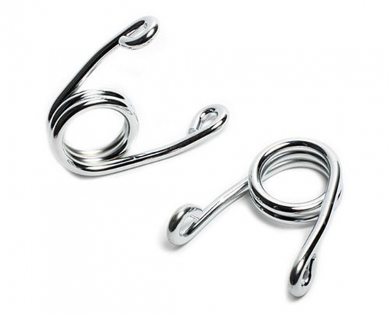 Schwingsattel - 3" - Sitzfedern - Hairspring - links + rechts / universal / chrom