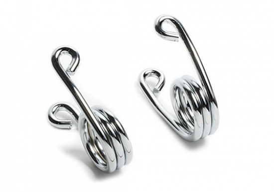 Schwingsattel - 2" - Sitzfedern - Hairspring - links + rechts / universal / chrom