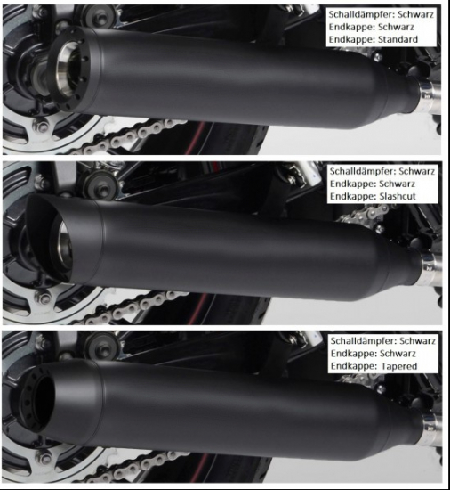 Preview: BR AUFTRAGSARBEIT : Quality Ceramic Beschichtung / black / 1 Auspuff-Rohr-Endtopf