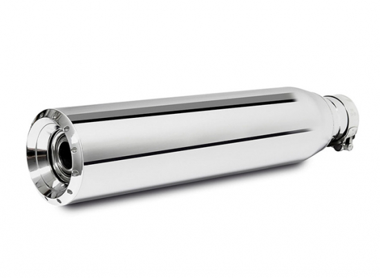Preview: MILLER - El Dorado - silber - Komplettanlage - mit KAT / Suzuki M 1800 R + R2 + RT / EG-BE