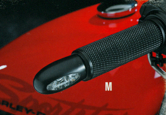 HH GRIFF-SET - Black Speed / mit Gaszugaufnahme + herausnehmb. Endkappen / Suzuki / Yamaha