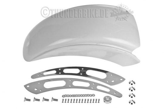 Nur bei uns: BR - HECKFENDER RAI 2 - Bikeranch / rund - Fe - black / 210 / GFK / YAMAHA XVS 1100 + CLASSIC / TÜV