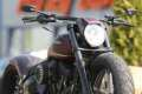 TB LED Mini Blinker Stripe / schwarz / Softail Slim S & Fat Boy S / V-Rod 02-17 / Touring 09-18 mit hydr.Kupplg. / Paar / E-Zei.