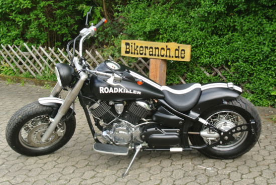 TB - HECKFENDER / MONOCOK HARDRACE / 210/240 / GFK / YAMAHA XVS 1100 + CLASSIC / TÜV