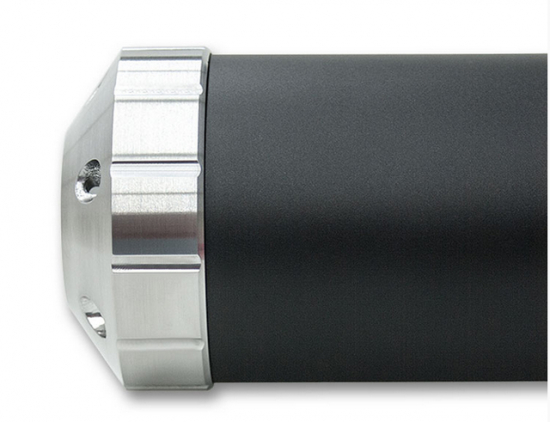 Sale: PENZL - SlipOn - verstellbar. / fein-gebürstet / 610 mm / ohne Koffer / YAMAHA XV 1900 Midnightstar / EG-BE