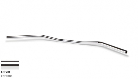 LENKER Wide Bar 1" (1 Zoll) / HD / 1010 / 55 / 200 mm / chrom / Tüv