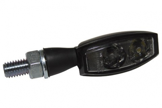 LED - Blinker - Blaze / schwarz / vorn oder hinten / 2 Stck / Paar / E-geprüft