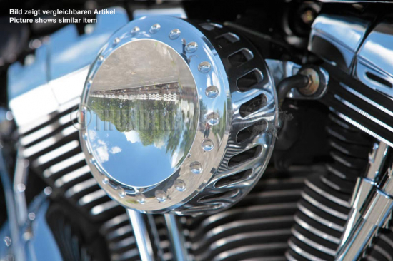 TB POWERLUFTFILTER-KIT / "Drilled" - Alu / 3D / YAMAHA XVS 1100 / TÜV